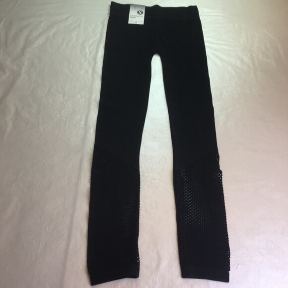 Xersion Lounge Knit Bottom Leggings Black medium - Picture 11 of 13